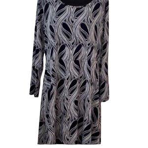 Michael Kors Navy & White Dress!! Like New!!